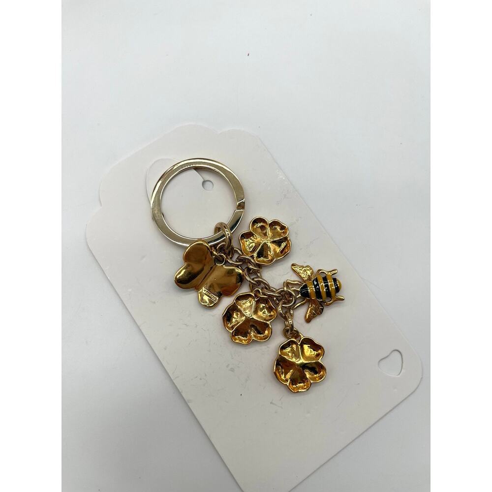 COACH Bag Charm, Cascading Butterfly, Bee, Flowers - Picture 5 of 8